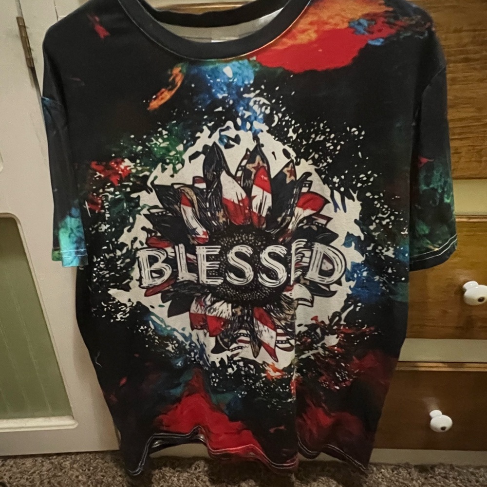 Women’s BLESSED xl t-shirt